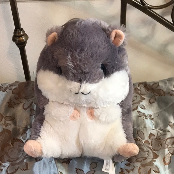 Other - Soft plush stuffed chubby mouse big eyes 11 inches